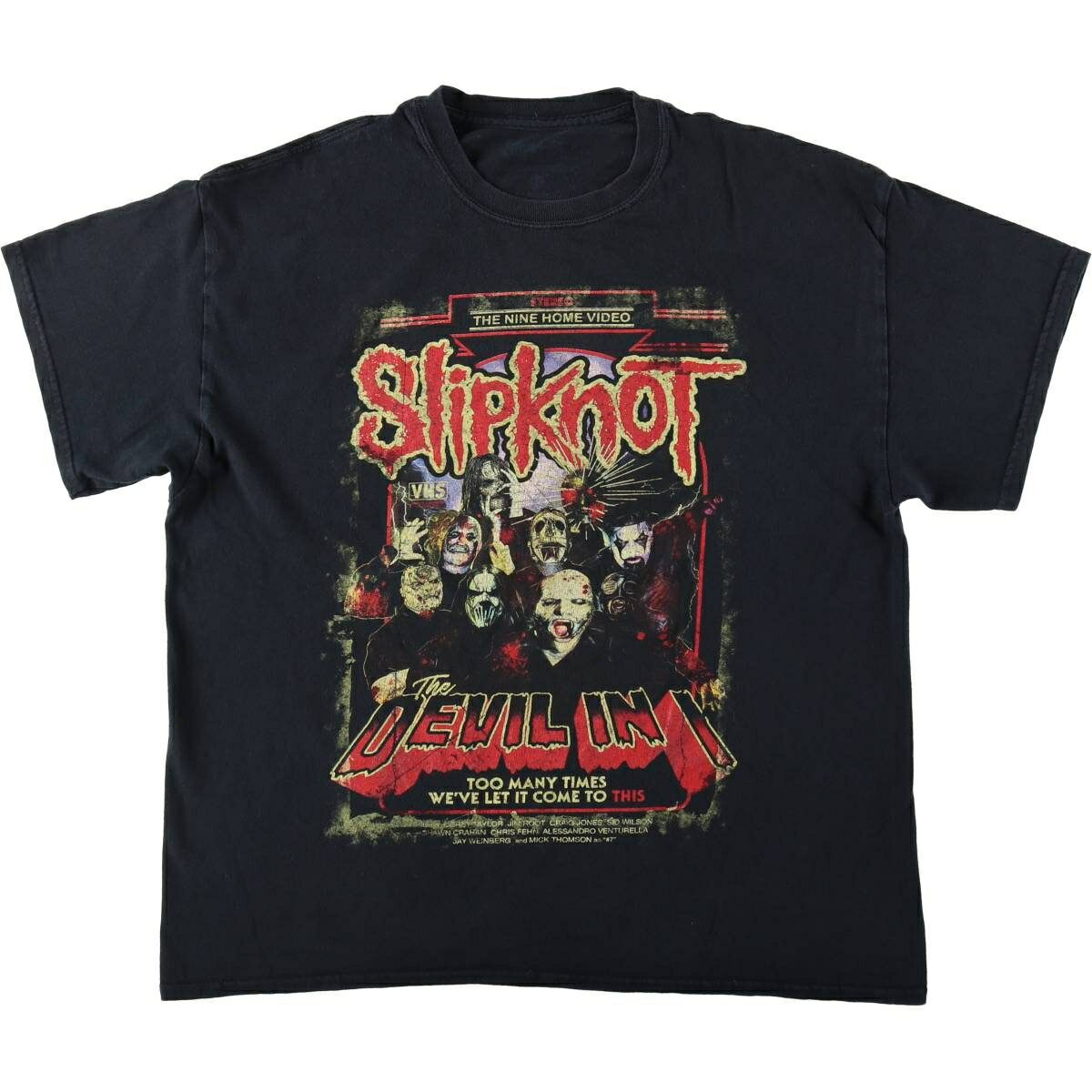 樂天商城 - 古着 Slipknot スリップノット バンドTシャツ バンT メンズXL相当 /eaa652619 【中古】 【260621】