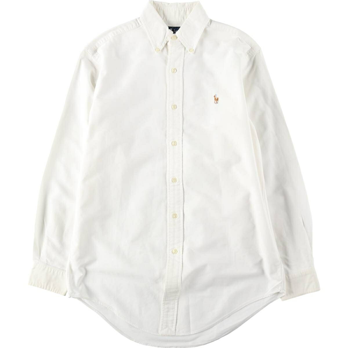 樂天商城 - 古着 ラルフローレン Ralph Lauren 長袖 ボタンダウンシャツ メンズM相当 /eaa652791 【中古】 【260622】 【ADEL/アデル】