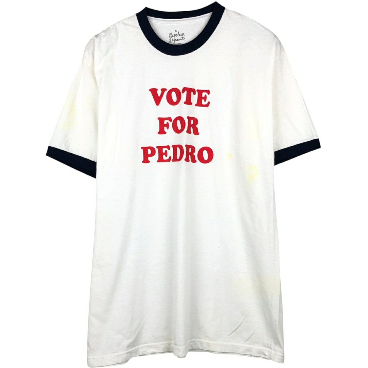 古着 Napoleon Dynamite ナポレオン ダイナマイト プリント リンガーTシャツ ムービーTシャツ メンズXL相当 /eaa653379 【中古】 【260703】