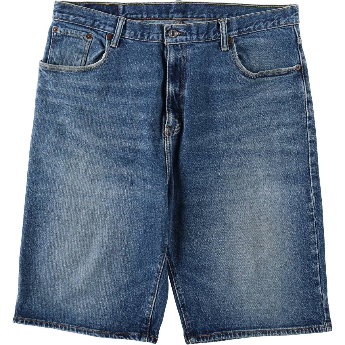 00s Levi’s 569 W42 真紺 デニム バギーパンツ ショーツ 極太 楽天市場】リーバイス569 ショーツ（メンズファッション）の通販