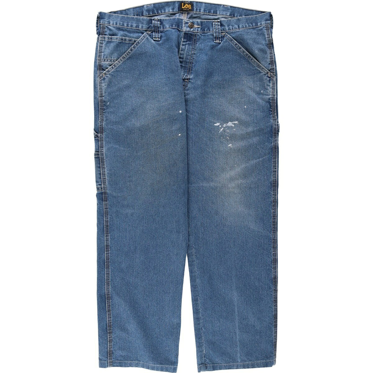 古着 リー Lee LOOSE FIT デニムペインターパンツ メンズw37相当 /eaa654058   ブルー系 春夏秋冬