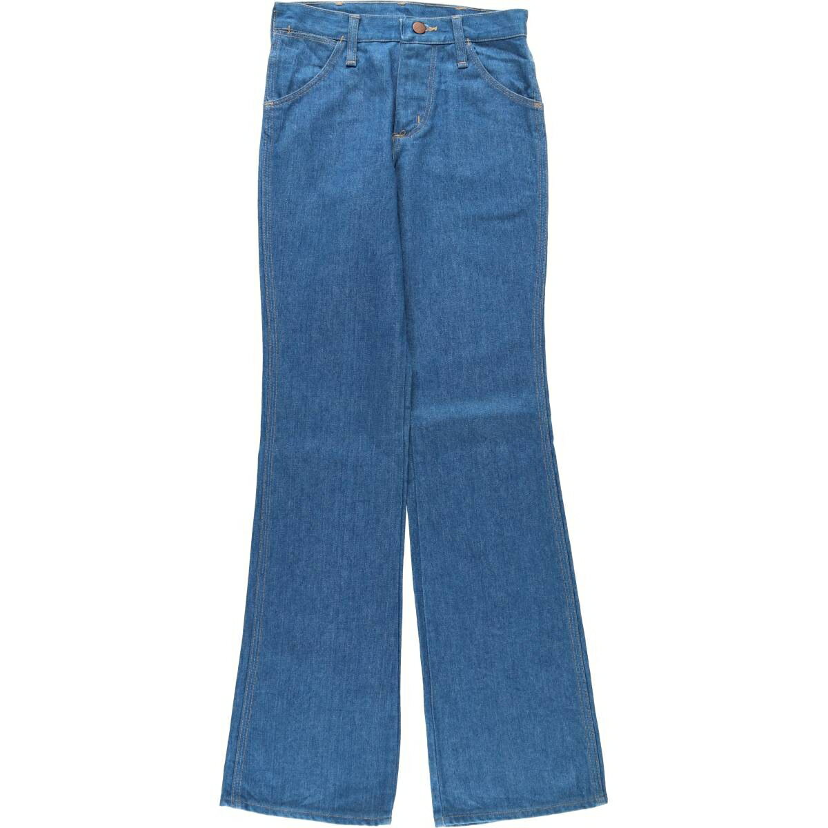 古着 70'S ラングラー Wrangler NO-FAULT DENIMS ブーツカットデニムパンツ USA製 レディースM(w26)相当 ヴィンテージ /eaa655618   
