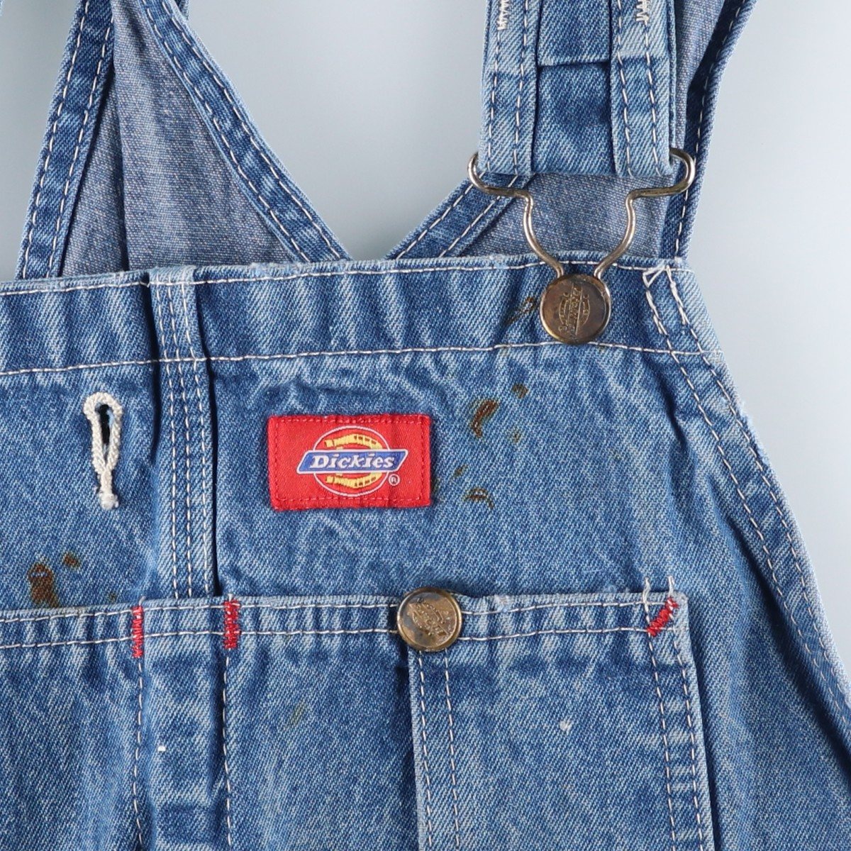 古着屋JAMの古着 ディッキーズ Dickies デニムオーバーオール メンズw37相当 /eaa656767 【中古】 【260723】｜アングル3
