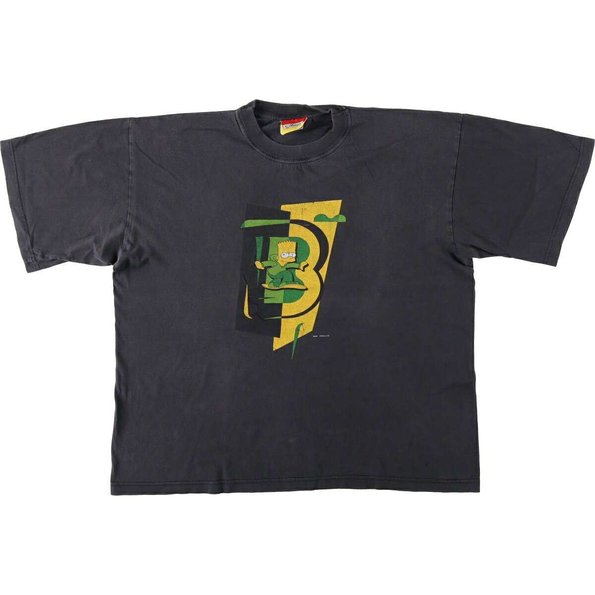 古着 THE SIMPSONS シンプソンズ BART バート キャラクタープリントTシャツ メンズXL相当 /eaa656945 【中古】 【260711】