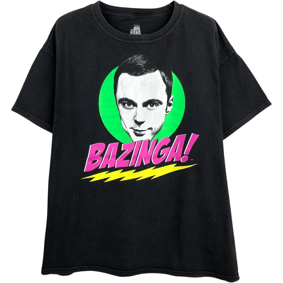 古着 The Big Bang Theory ビッグバン★セオリー/ギークなボクらの恋愛法則 テレビドラマ 映画 ムービーTシャツ メンズL相当 /eaa657157 【中古】 【260822】