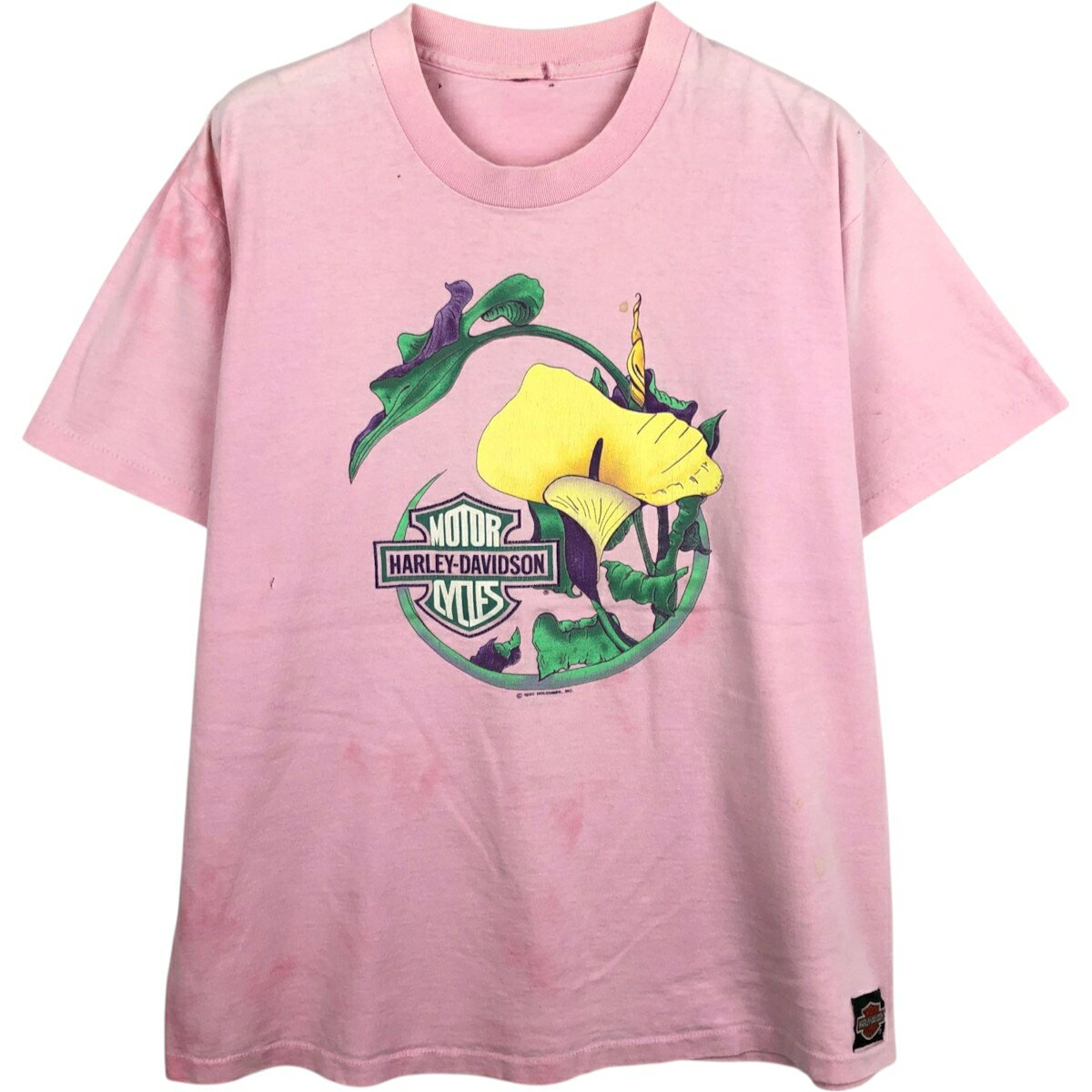 楽天市場】ハーレーダビッドソン Tシャツ（カラーピンク）の通販