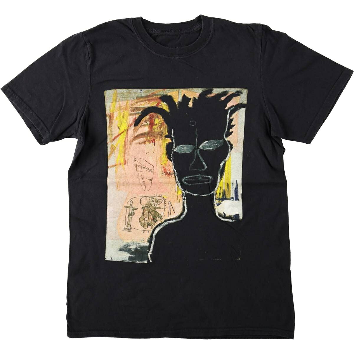 【1000枚限定/シリアル582】97年製バスキア 総柄 ヴィンテージ Tシャツ 1000枚限定/シリアル582】97年製バスキア 総柄 ヴィンテージ Tシャツ