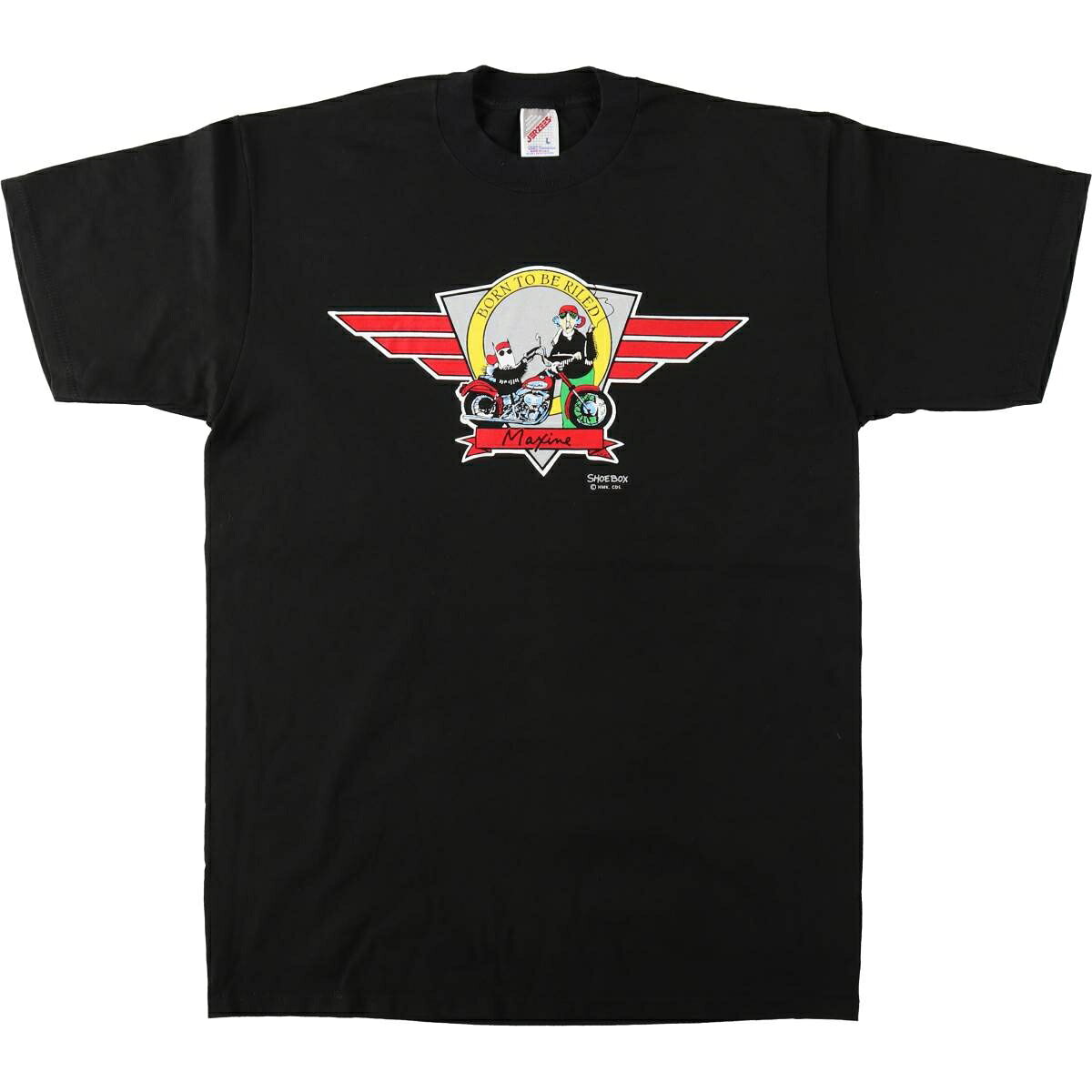 古着 80~90'S ジャージーズ Jerzees Maxine プリントTシャツ USA製 メンズL相当 ヴィンテージ /eaa657729  