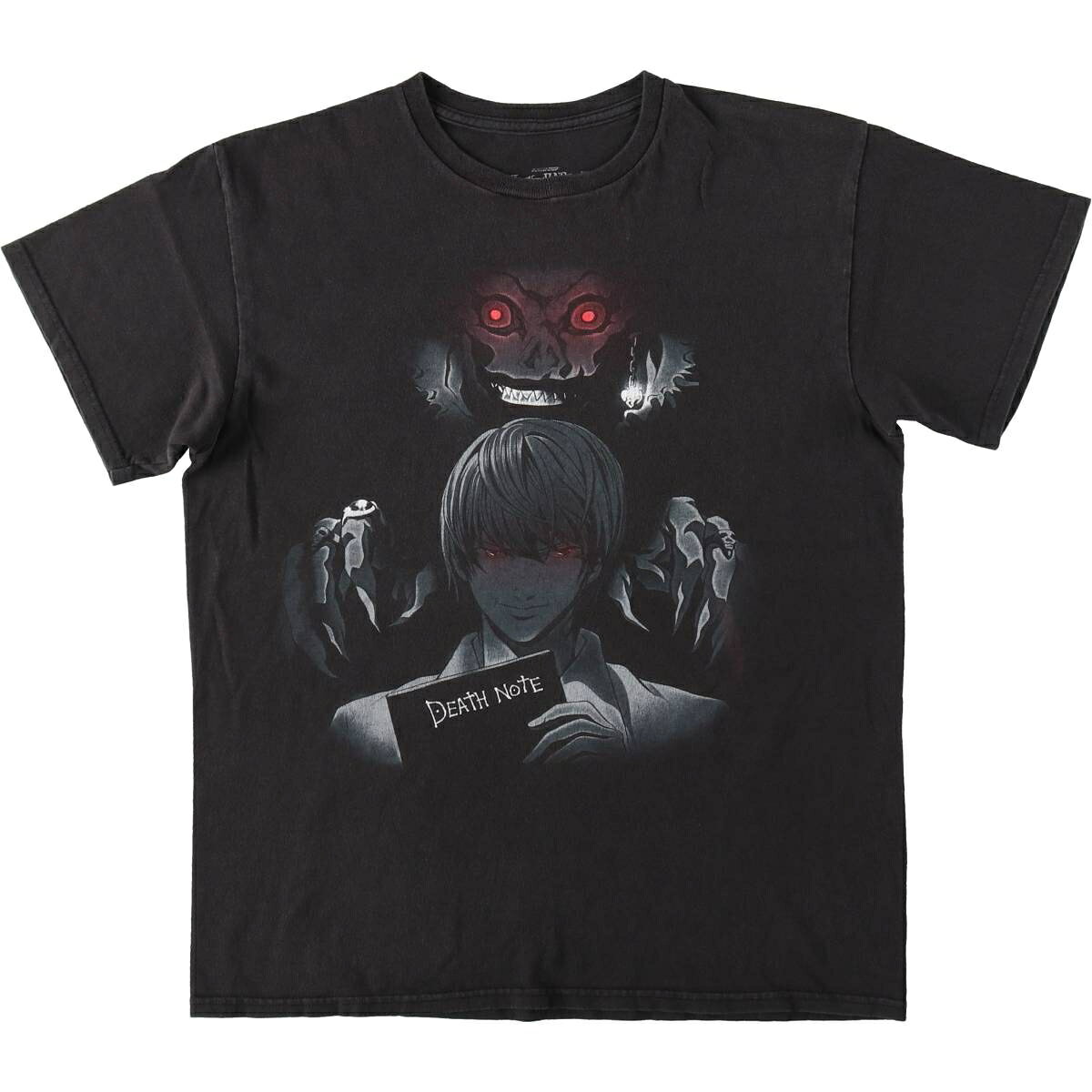 商品詳細 ブランド・UNKNOWN・ 特徴・クルーネック(丸首)・半袖・両面プリント・ モデル/形状・DEATH NOTE デスノート・アニメ キャラクタープリントTシャツ・ 素材・コットン:100%・ 色・ブラック系 黒色・ 柄・プリント・ 生産国・ホンジュラス製・ 年代 サイズ・メンズM・表記サイズ:M・着丈:63cm・身幅:50cm・肩幅:44.5cm・袖丈:17.5cm・ コンディション・C・ カテゴリ・メンズ・トップス・Tシャツ・キャラクターTシャツ・ 商品番号・eaa657836・ 取扱店・・ スタッフコメントDEATH NOTE デスノート アニメ キャラクタープリントTシャツ / メンズM / 商品番号 eaa657836 USEDですので使用感などございますが、まだまだご愛用していただけます。 古着という事をご理解の上ご注文よろしくお願いします。 【状態追記】 ●全体に毛羽立ち ●前、胸部に汚れ※状態は当社独自の基準です。 着用感表記サイズ着丈身幅肩幅袖丈 メンズMM(※着用感、表記サイズは目安です。)63cm50cm44.5cm17.5cm ※測定値の若干の誤差はご了承下さい。サイズガイドはこちら ブランドUNKNOWN 特徴クルーネック(丸首) / 半袖 / 両面プリントモデル/形状DEATH NOTE デスノート / アニメ キャラクタープリントTシャツ素材コットン:100%色ブラック系 黒色柄プリント生産国ホンジュラス製年代-カテゴリアニメ・キャラクターTシャツ商品番号eaa657836取扱店　　 アニメ・キャラクターTシャツの他の商品を見る
