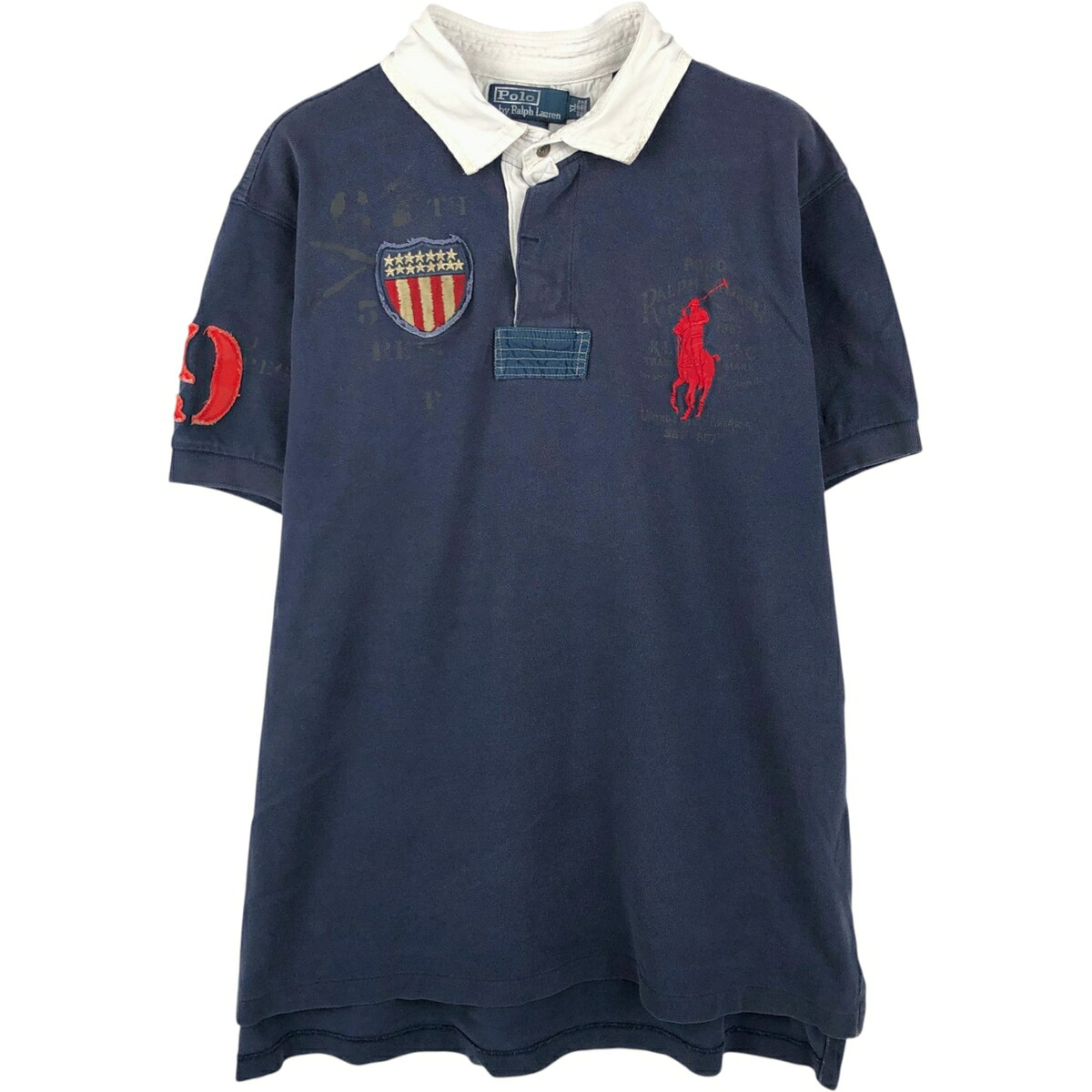 楽天市場】ralph lauren ビッグポニー ラガーシャツの通販