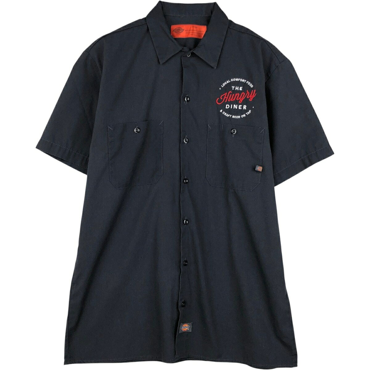 商品詳細 ブランド・Dickies・ディッキーズ・ 特徴・レギュラーカラー・半袖・ボックスシャツ・ モデル/形状・半袖 ワークシャツ・ 素材・ポリエステル:65%・コットン:35%・ 色・ブラック系 黒色・ 柄・刺繍・ロゴパッチ・ 生産国・ホンジュラス製・ 年代 サイズ・メンズM・表記サイズ:M・着丈:78.5cm・身幅:57.5cm・肩幅:49cm・袖丈:24.5cm・ コンディション・B・ カテゴリ・メンズ・トップス・半袖シャツ・その他半袖シャツ・ 商品番号・eaa658061・ 取扱店・・ スタッフコメントDickies 半袖 ワークシャツ / メンズM / 商品番号 eaa658061 USEDですので使用感などございますが、まだまだご愛用していただけます。 古着という事をご理解の上ご注文よろしくお願いします。※状態は当社独自の基準です。 着用感表記サイズ着丈身幅肩幅袖丈 メンズMM(※着用感、表記サイズは目安です。)78.5cm57.5cm49cm24.5cm ※測定値の若干の誤差はご了承下さい。サイズガイドはこちら ブランドDickiesディッキーズ 特徴レギュラーカラー / 半袖 / ボックスシャツモデル/形状半袖 ワークシャツ素材ポリエステル:65% / コットン:35%色ブラック系 黒色柄刺繍 / ロゴパッチ生産国ホンジュラス製年代-カテゴリその他半袖シャツ商品番号eaa658061取扱店　　 ディッキーズの他の商品を見るその他半袖シャツの他の商品を見る