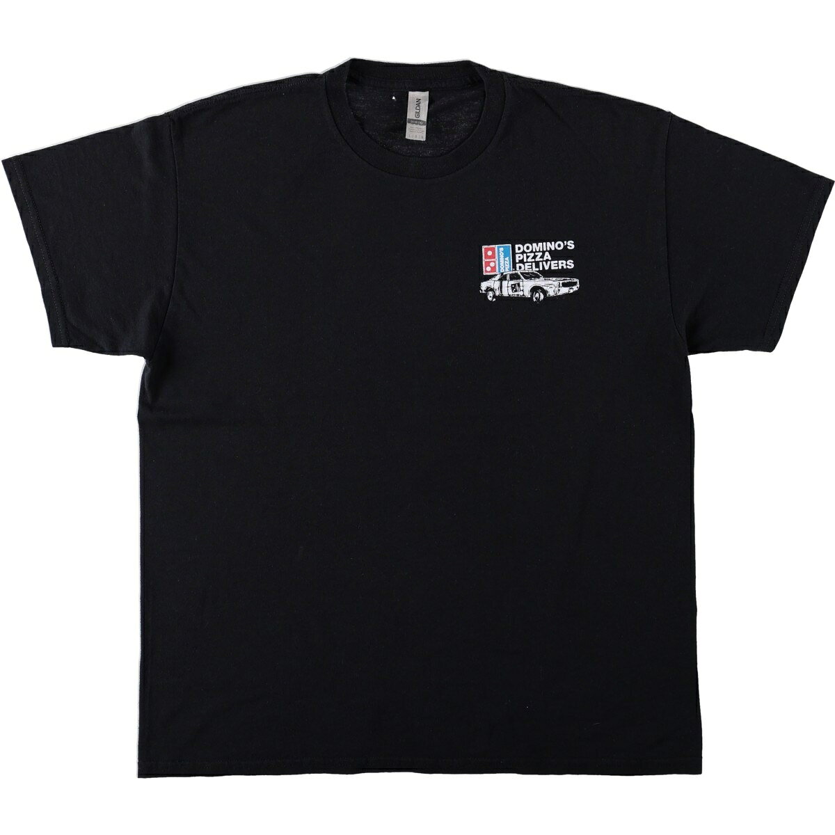 古着 ギルダン GILDAN STRANGER THINGS ストレンジャーシングス DOMINOS PIZA ドミノピザ 映画 ムービーTシャツ メンズL相当 /eaa658114 【中古】 【260813】