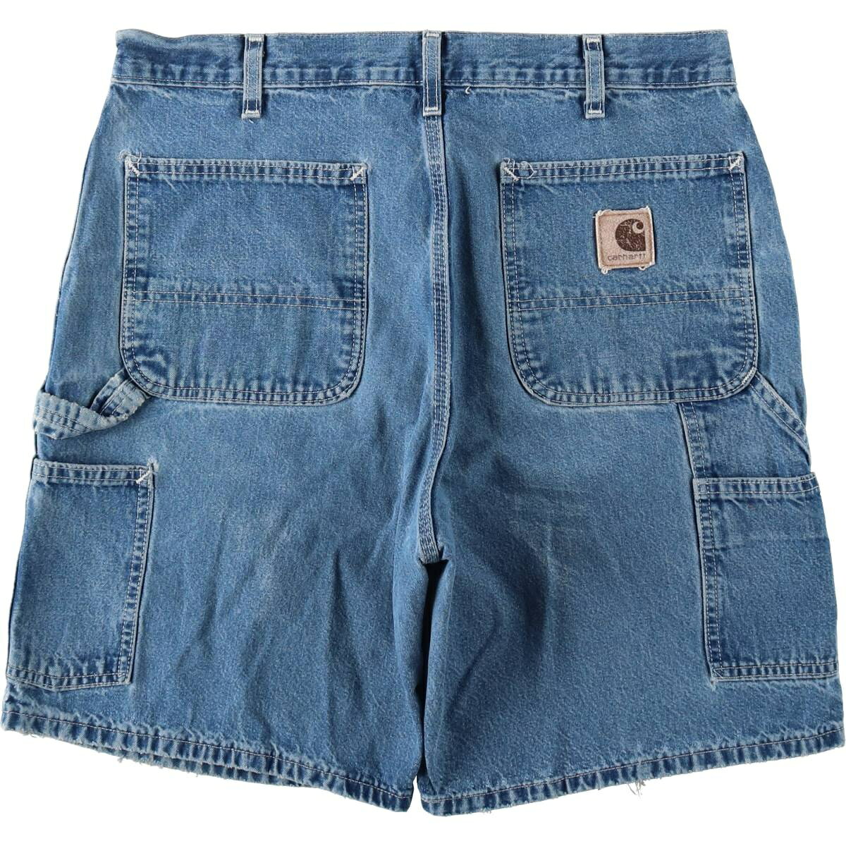 古着屋JAMの古着 カーハート Carhartt デニムペインターショーツ ショートパンツ メンズw34相当 /eaa658793 【中古】 【260720】｜アングル2