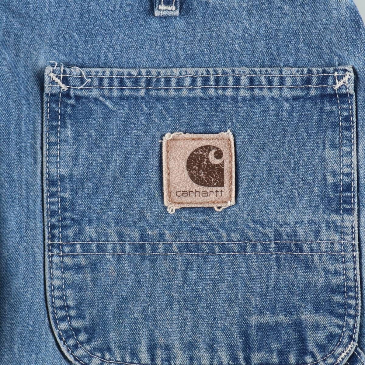 古着屋JAMの古着 カーハート Carhartt デニムペインターショーツ ショートパンツ メンズw34相当 /eaa658793 【中古】 【260720】｜アングル3
