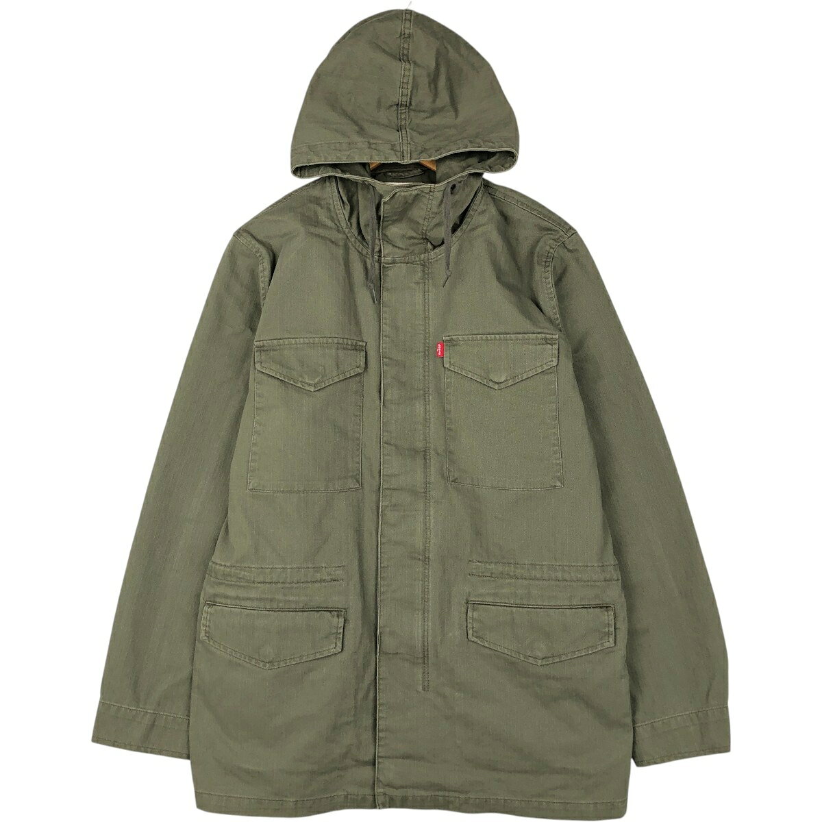エディフィス EDIFICE 《再入荷》Levi's(リーバイス) 別注 Type 1 Trucker Jacket BLACK  "COLLARLESS"（ブラック） - ファッション通販 d fashion 国内正規品 Levi's リーバイス パッデッド フィールドコート ヘリンボーン ブラック Levi's Jacket 13959-0003