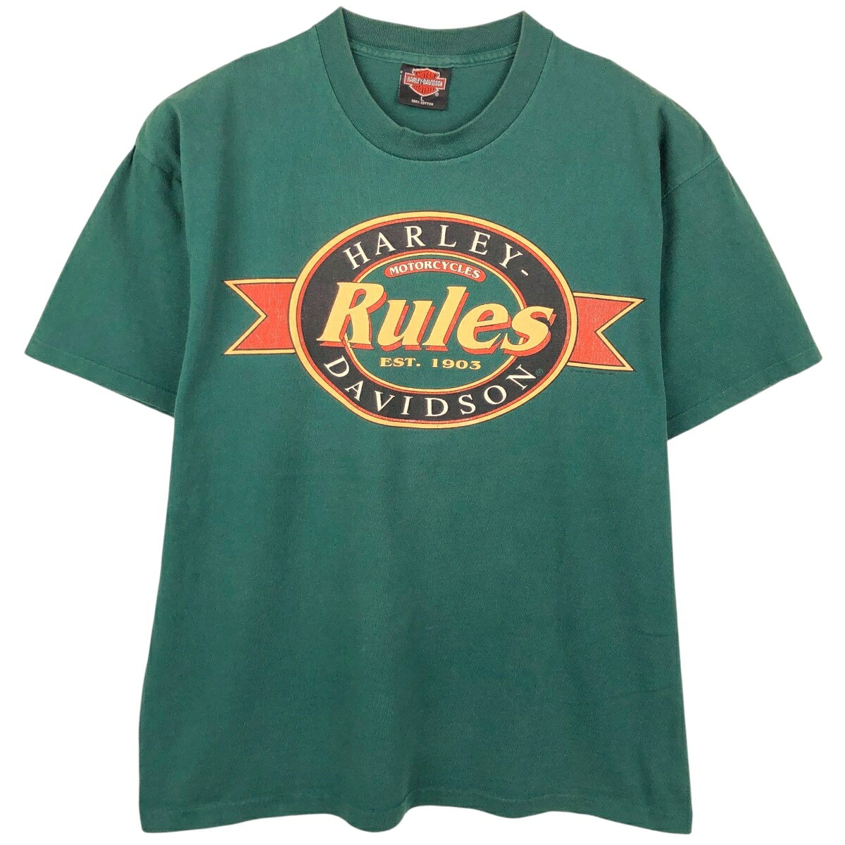 楽天市場】ハーレーダビッドソン Tシャツ（カラーグリーン）の通販