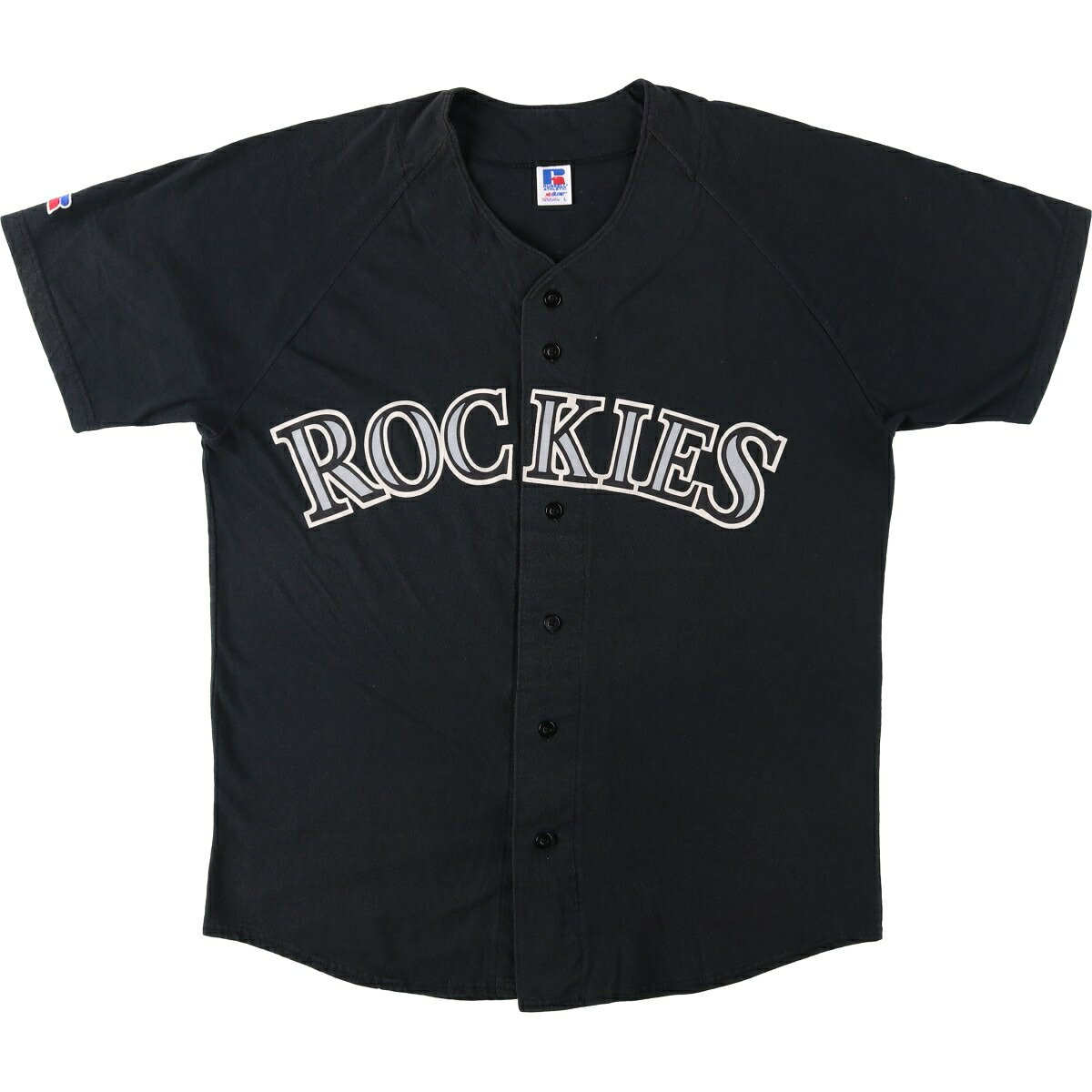 90s USA製 ラッセル ロサンゼルスドジャース ベースボールシャツ MLB 楽天市場】ベースボールシャツ（ブランドラッセル）（メンズ