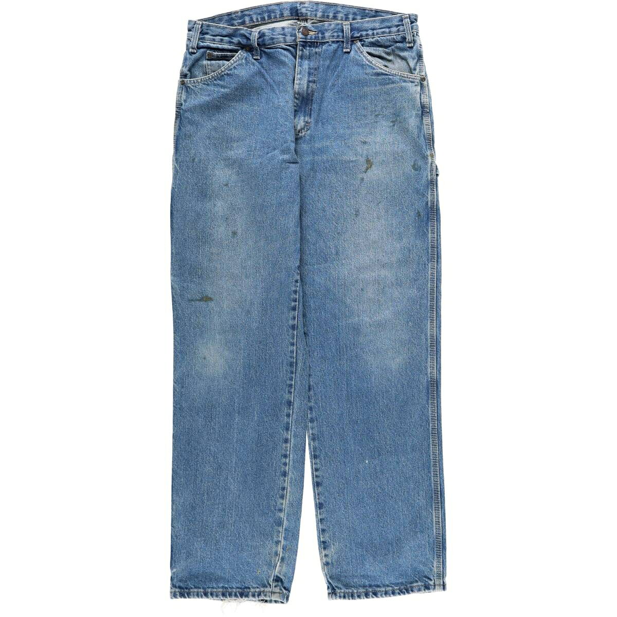 古着 ディッキーズ Dickies デニムペインターパンツ メンズw35相当 /eaa664113 【中古】 【260807】