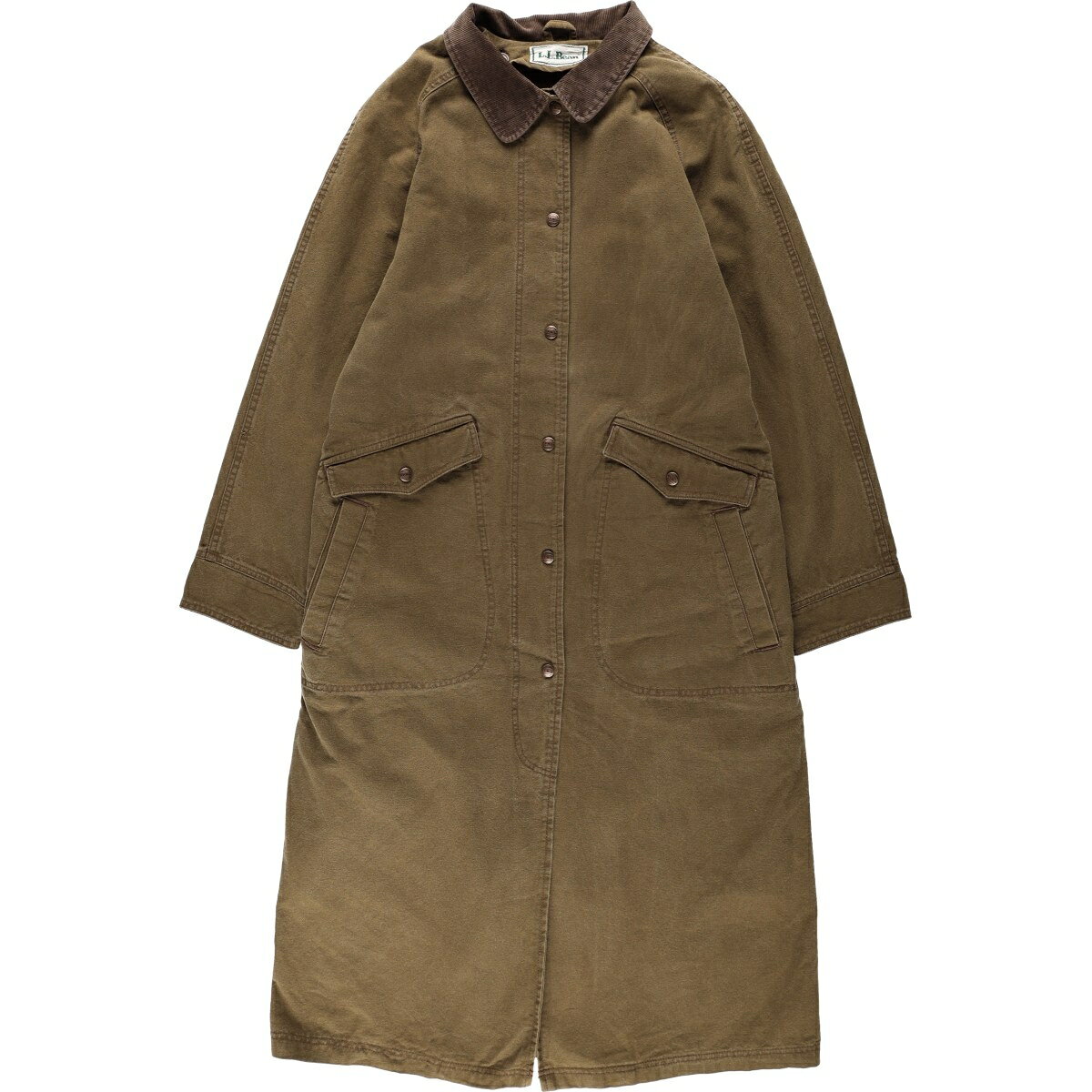 【最終値下げ】Eddie Bauer 黒タグ　ベージュ ロングコート XXL eaa665767_01.jpg