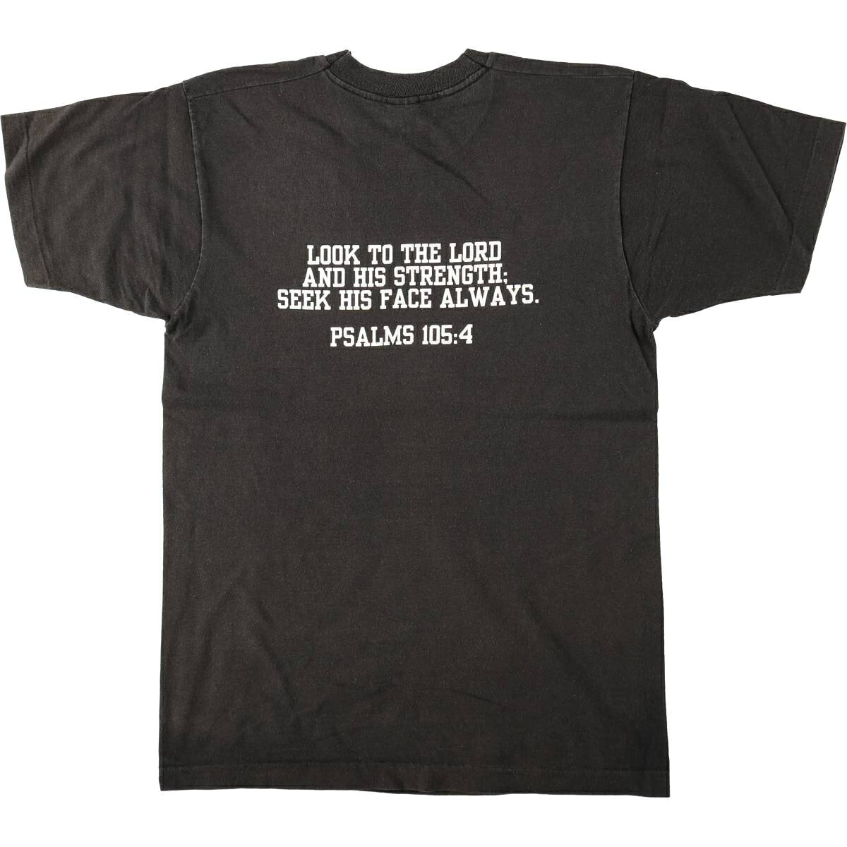 古着 フルーツオブザルーム FRUIT OF THE LOOM プリントTシャツ USA製 メンズL相当 /eaa667260 【中古】 【260903】 ブラック系 春夏秋 — vista 2
