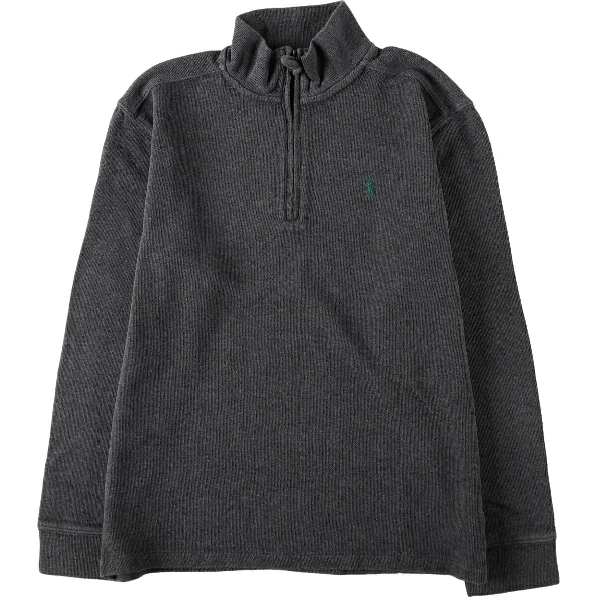 商品詳細 ブランド・Ralph Lauren・ラルフローレン・ 特徴・ハーフジップ・長袖・ モデル/形状・POLO by Ralph Lauren・コットンニットハーフジップセーター・ 素材・コットン:100%・ 色・チャコール・ 柄・無地・ワンポイント・ 生産国・グアテマラ製・ 年代 サイズ・レディースXL・表記サイズ:XL(18-20)・着丈:62.5cm・身幅:51.5cm・肩幅:45cm・袖丈:59.5cm・ コンディション・C・ カテゴリ・レディース・トップス・セーター・ジップセーター・ 商品番号・eaa672624・ 取扱店・・ スタッフコメントRalph Lauren POLO by Ralph Lauren コットンニットハーフジップセーター / レディースXL / 商品番号 eaa672624 USEDですので使用感などございますが、まだまだご愛用していただけます。 古着という事をご理解の上ご注文よろしくお願いします。 【状態追記】 ●後、右肩・右袖先に汚れ※状態は当社独自の基準です。 着用感表記サイズ着丈身幅肩幅袖丈 レディースXLXL(18-20)(※着用感、表記サイズは目安です。)62.5cm51.5cm45cm59.5cm ※測定値の若干の誤差はご了承下さい。サイズガイドはこちら ブランドRalph Laurenラルフローレン 特徴ハーフジップ / 長袖モデル/形状POLO by Ralph Lauren / コットンニットハーフジップセーター素材コットン:100%色チャコール柄無地 / ワンポイント生産国グアテマラ製年代-カテゴリジップセーター商品番号eaa672624取扱店　　 ラルフローレンの他の商品を見るジップセーターの他の商品を見る