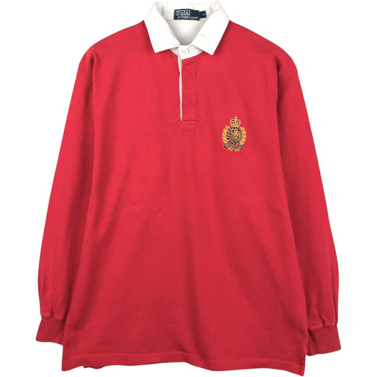 商品詳細 ブランド・Ralph Lauren・ラルフローレン・ 特徴・レギュラーカラー・長袖・ モデル/形状・POLO by Ralph Lauren CUSTOM FIT・長袖 ラガーシャツ・ 素材・コットン:100%・ 色・レッド系 赤色・ 柄・無地・ロゴ刺繍・ 生産国・中国製・ 年代 サイズ・メンズM・表記サイズ:M・着丈:76cm・身幅:62cm・肩幅:52cm・袖丈:63.5cm・ コンディション・C・ カテゴリ・メンズ・トップス・長袖シャツ・ラガーシャツ・ 商品番号・eaa672783・ 取扱店・・ スタッフコメント写真と実物とでは色味が異なる恐れがございます。Ralph Lauren POLO by Ralph Lauren CUSTOM FIT 長袖 ラガーシャツ / メンズM / 商品番号 eaa672783 USEDですので使用感などございますが、まだまだご愛用していただけます。 古着という事をご理解の上ご注文よろしくお願いします。 【状態追記】 ●前、胸部にボタンリペア ●内、胸部にリペア跡※状態は当社独自の基準です。 着用感表記サイズ着丈身幅肩幅袖丈 メンズMM(※着用感、表記サイズは目安です。)76cm62cm52cm63.5cm ※測定値の若干の誤差はご了承下さい。サイズガイドはこちら ブランドRalph Laurenラルフローレン 特徴レギュラーカラー / 長袖モデル/形状POLO by Ralph Lauren CUSTOM FIT / 長袖 ラガーシャツ素材コットン:100%色レッド系 赤色柄無地 / ロゴ刺繍生産国中国製年代-カテゴリラガーシャツ商品番号eaa672783取扱店　　 写真と実物とでは色味が異なる恐れがございます。ラルフローレンの他の商品を見るラガーシャツの他の商品を見る
