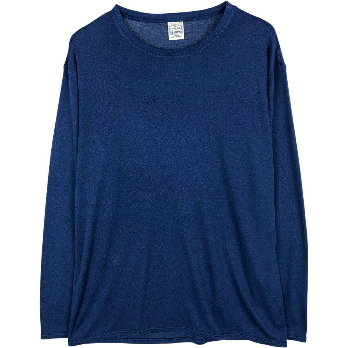 楽天市場】パタゴニア キャプリーン tシャツ（カラーブルー）（メンズ