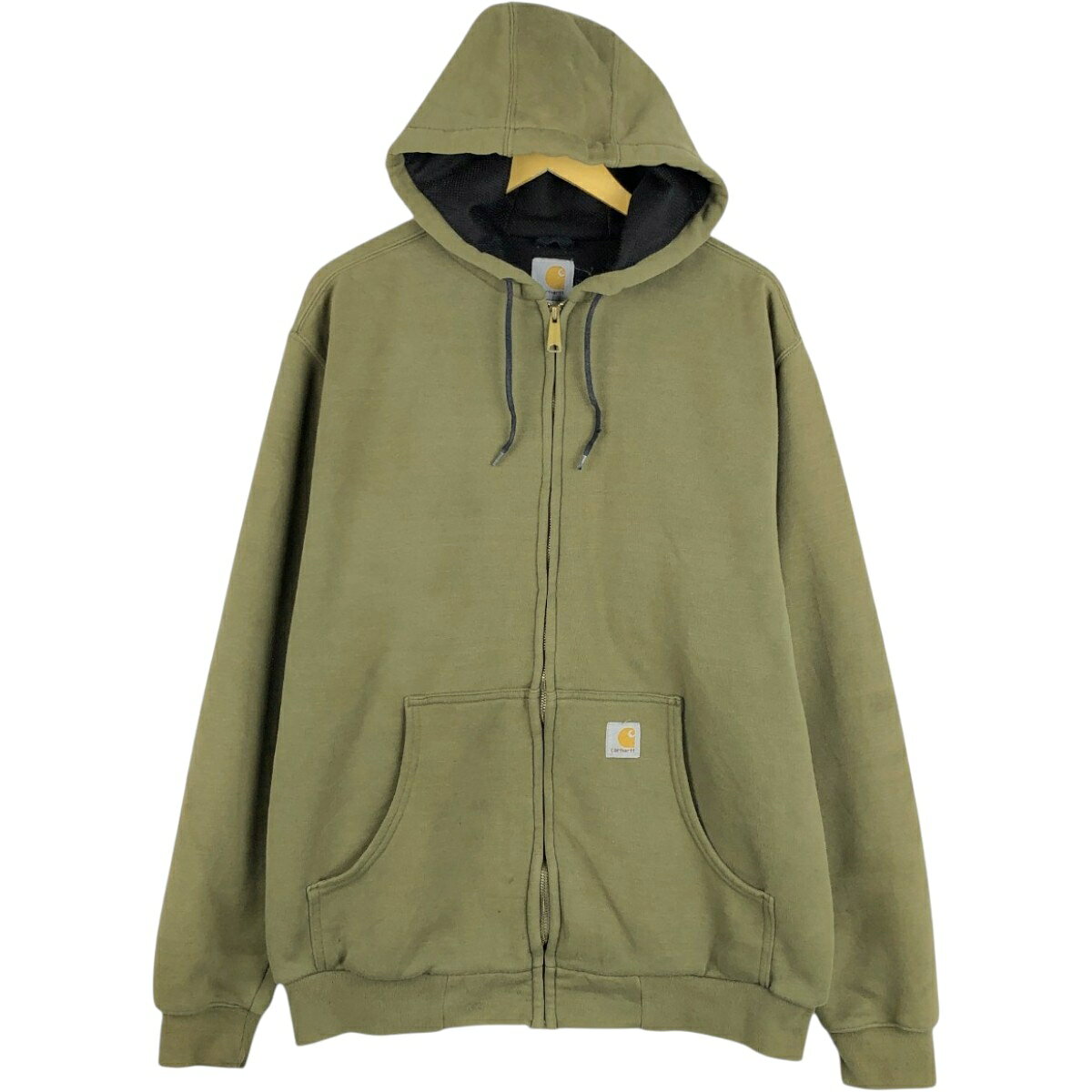 楽天市場】carhartt パーカー（カラーカーキグリーン）（メンズ
