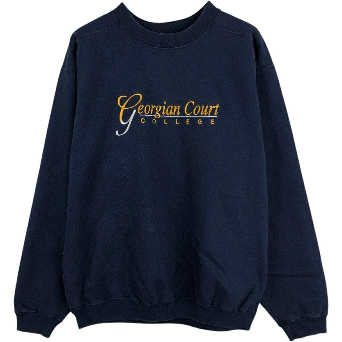 古着 The Cotton Exchange カレッジスウェットシャツ トレーナー USA製 メンズM相当 /eaa676229 【中古】 【261006】