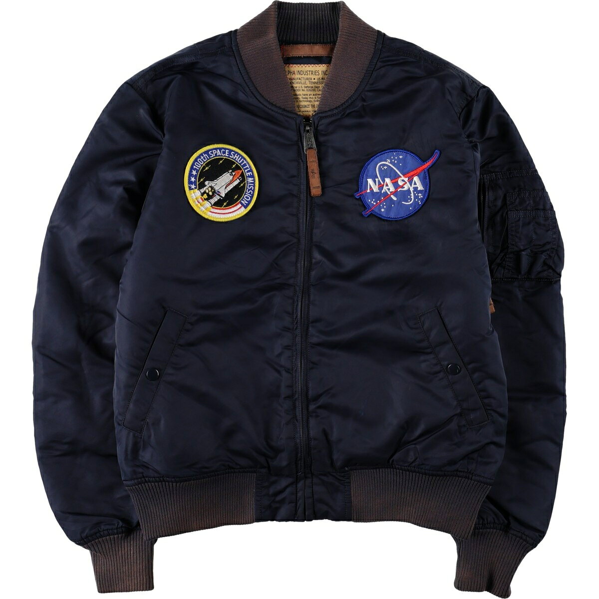 楽天市場】nasa alpha ma－1 flight jacketの通販