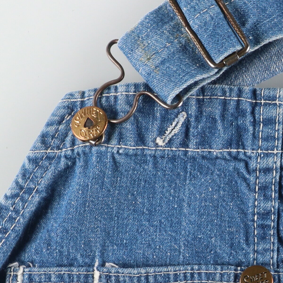 古着 ビッグサイズ 50~60'S SWEET ORR デニムオーバーオール メンズw43 ヴィンテージ /eva001051 【中古】 【240527】 【N2407】 ss2503_10