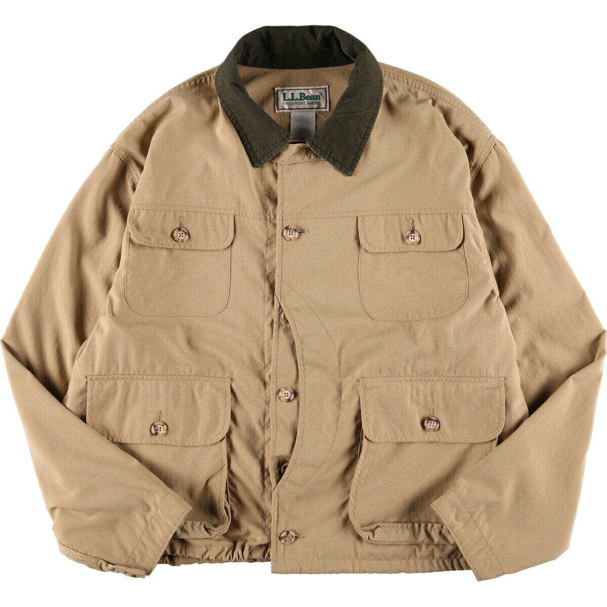 古着 80年代 エルエルビーン L.L.Bean フォレストキーパー ワーデンジャケット ハンティングジャケット メンズL ヴィンテージ /eva001269 【中古】【N2307】【VT】【230708】