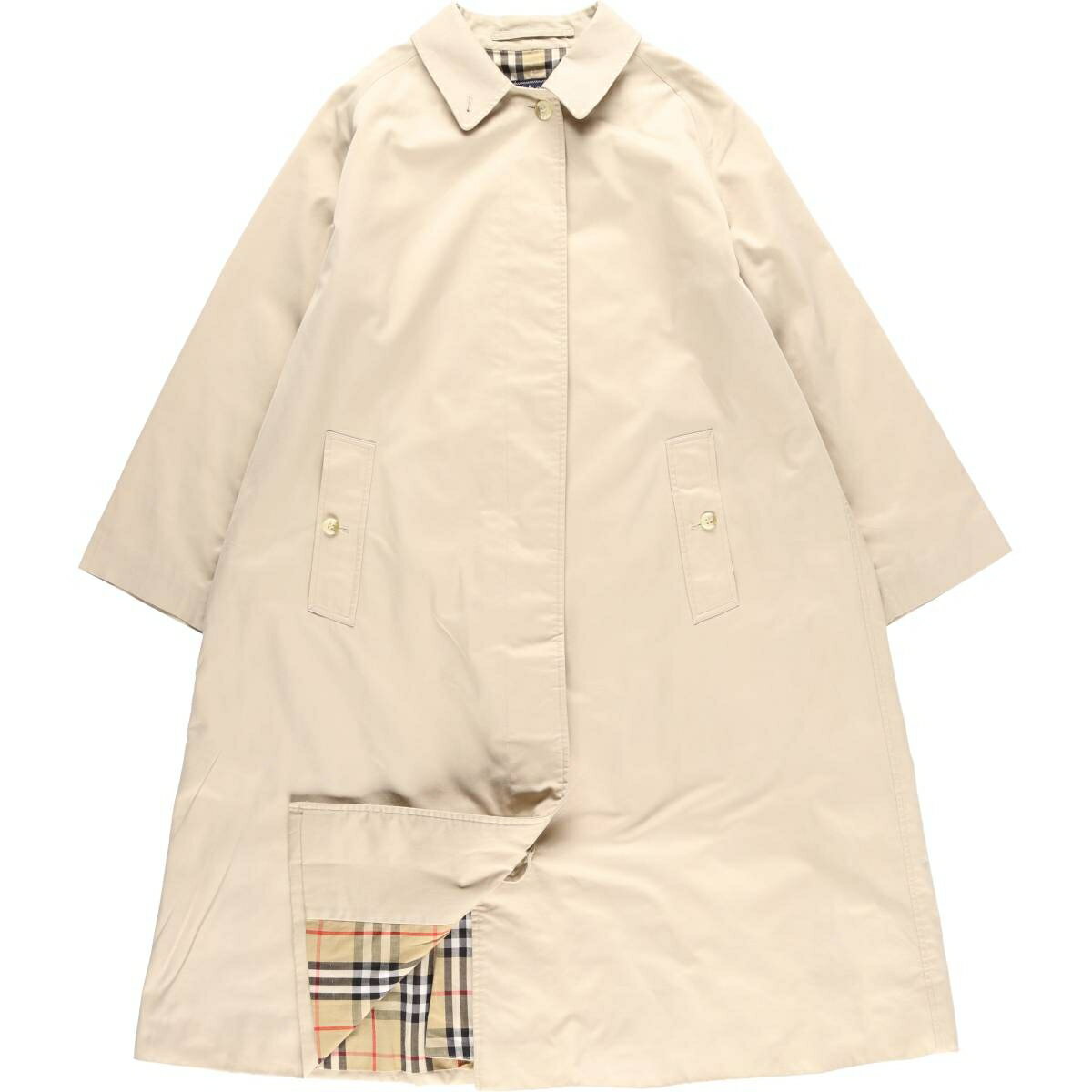 古着 バーバリー Burberry's ステンカラーコート バルマカーンコート 英国製 レディースL相当 eva003658 中 jam-ing-11546123 古着屋JAM パッケージ画像