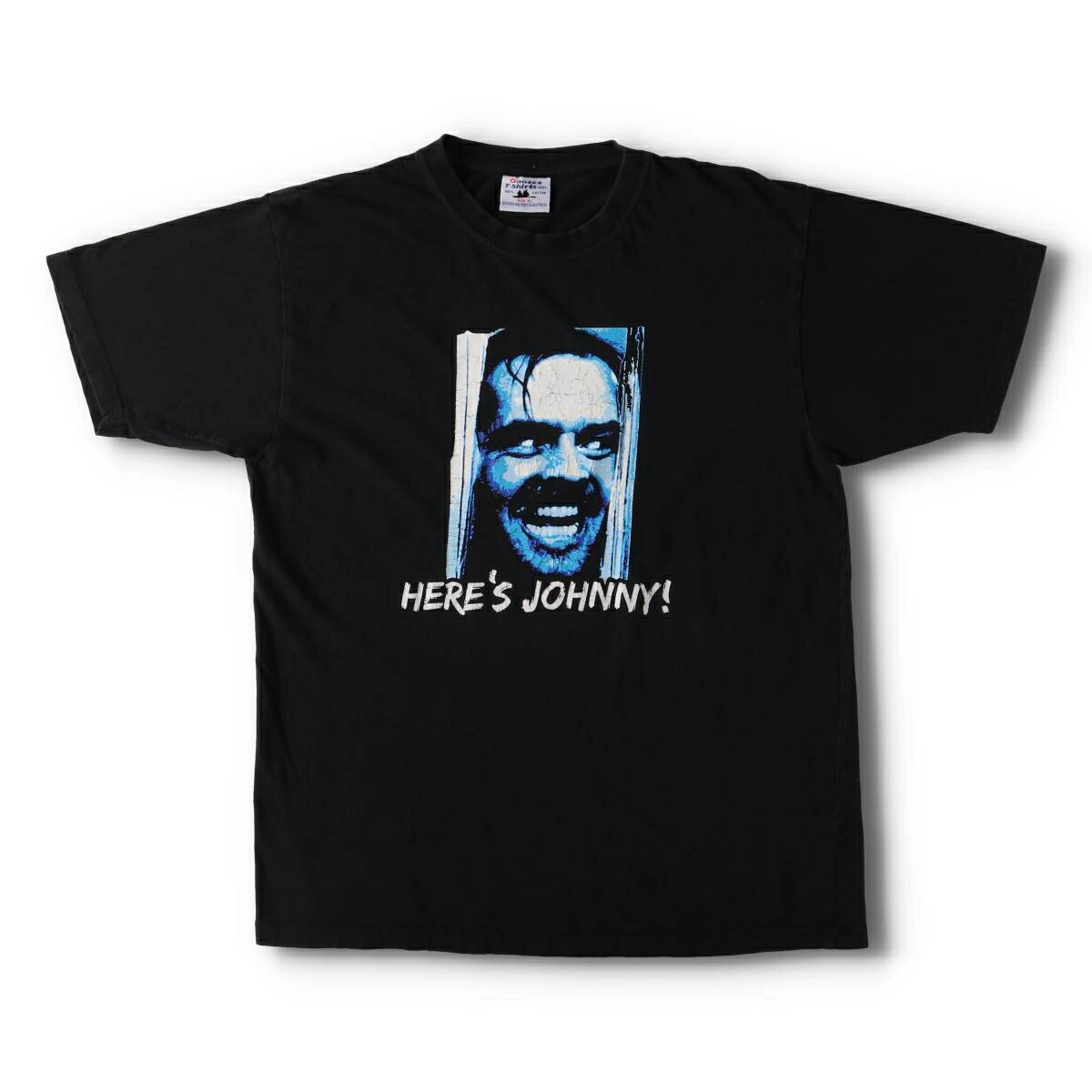 古着 90'S GOOSES T-SHIRTS THE SHINING シャイニング 映画 ムービーTシャツ メンズXL相当 ヴィンテージ /eva003722 【中古】 【250606】 【N2507】