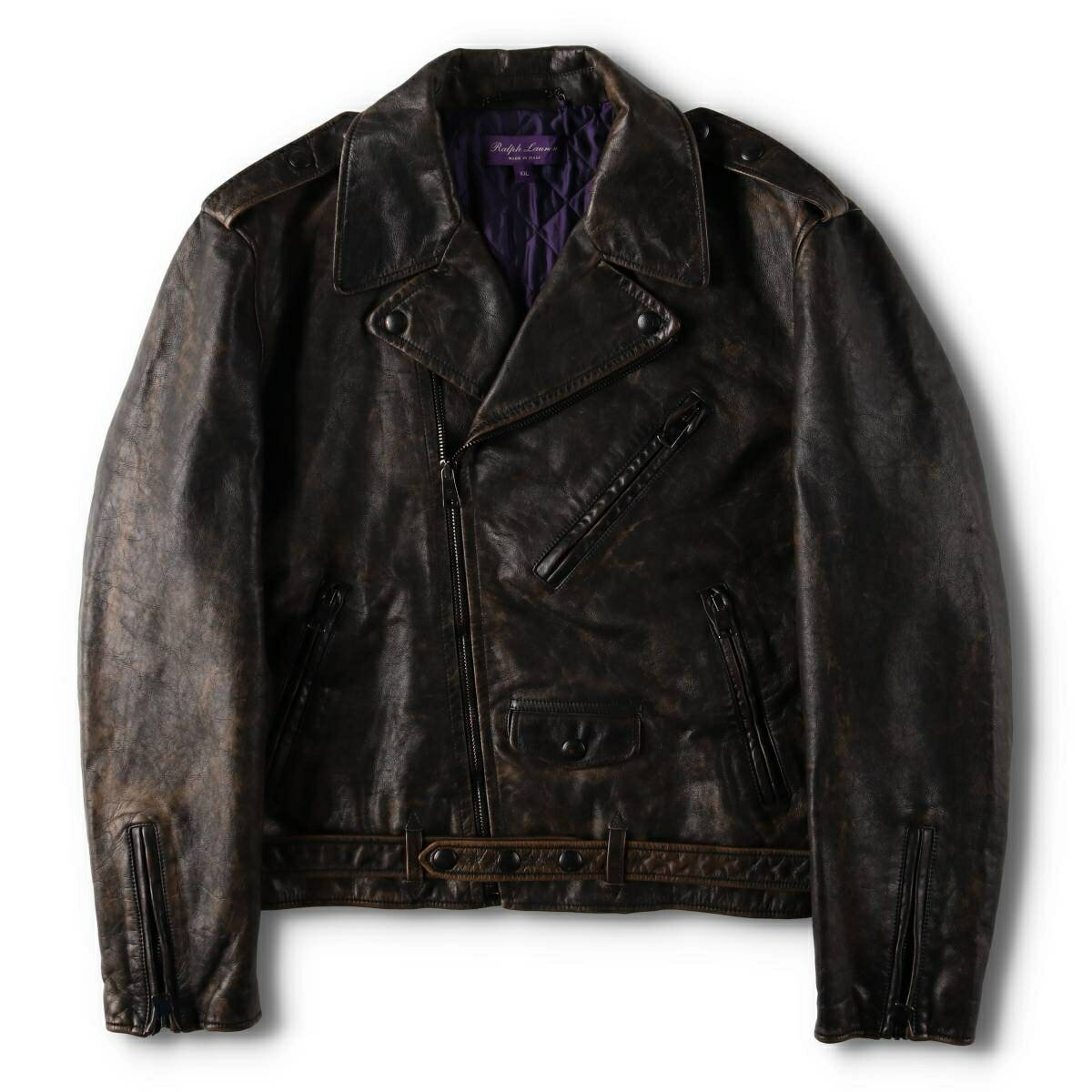 【新品未使用】Ralph Lauren ライダースジャケット レザー レザー ジャケット | ラルフ ローレン公式オンラインストア