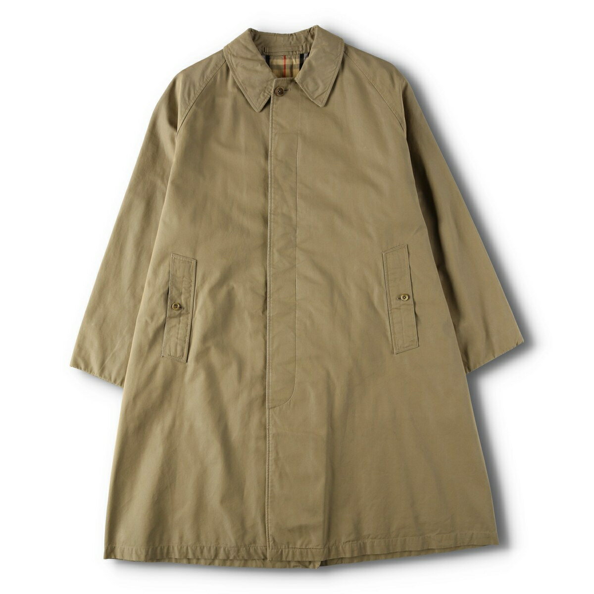 90年代★Burberrys’★玉虫色ステンカラーコート★ライナー取り外し可能 90年代☆Burberrys'☆玉虫色ステンカラーコート☆ライナー取り外し可能