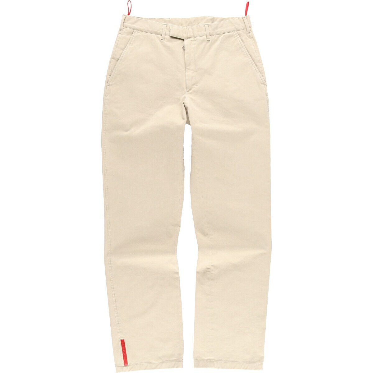 古着 プラダ PRADA PRADA SPORT コットン スラックスパンツ イタリア製 メンズw32 /evb001910 【中古】【V2305】 【230514】