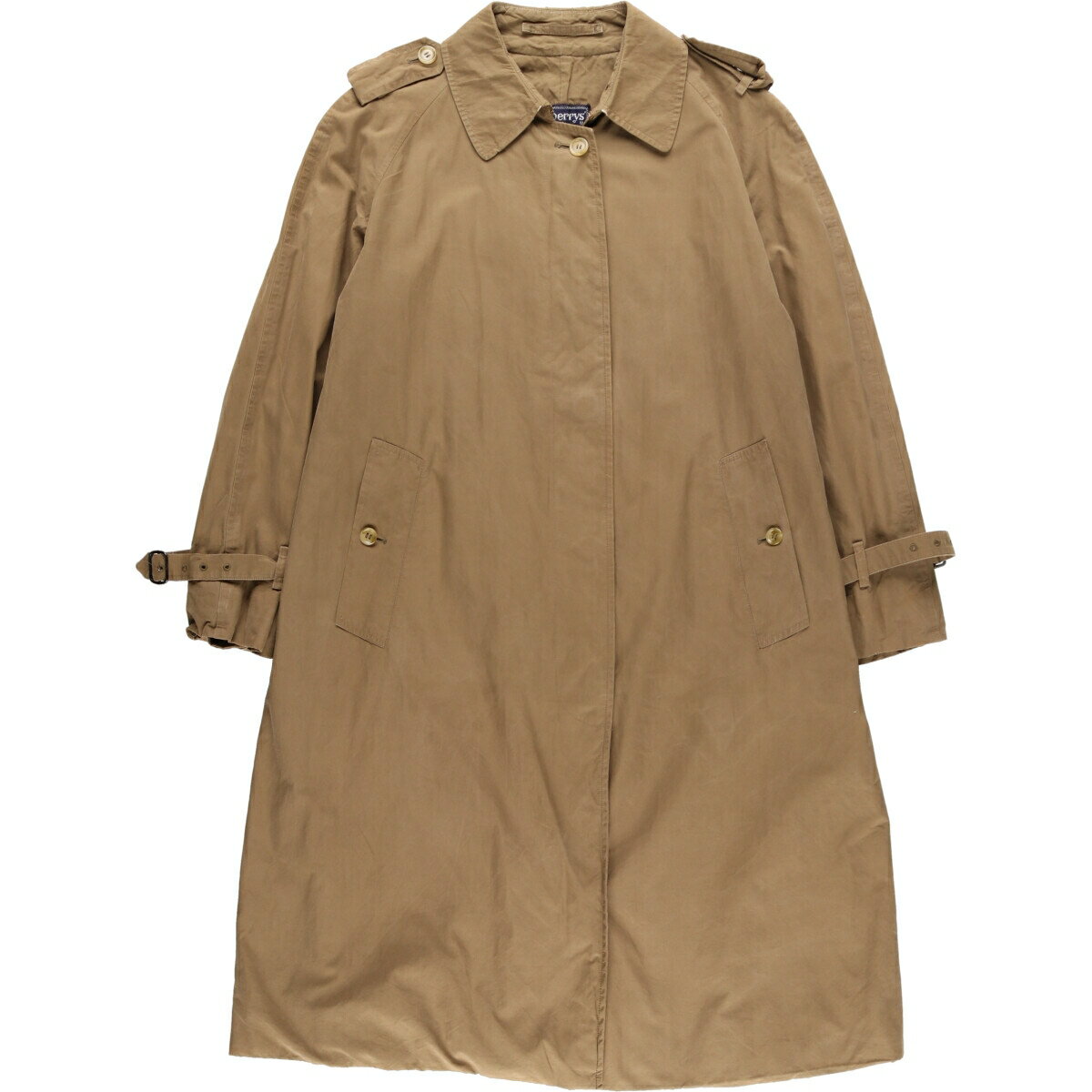 古着 バーバリー Burberry's コットン100% ステンカラーコート バルマカーンコート 英国製 レディースM /evb002903 【中古】 【231106】【エルル】 【SS2403】