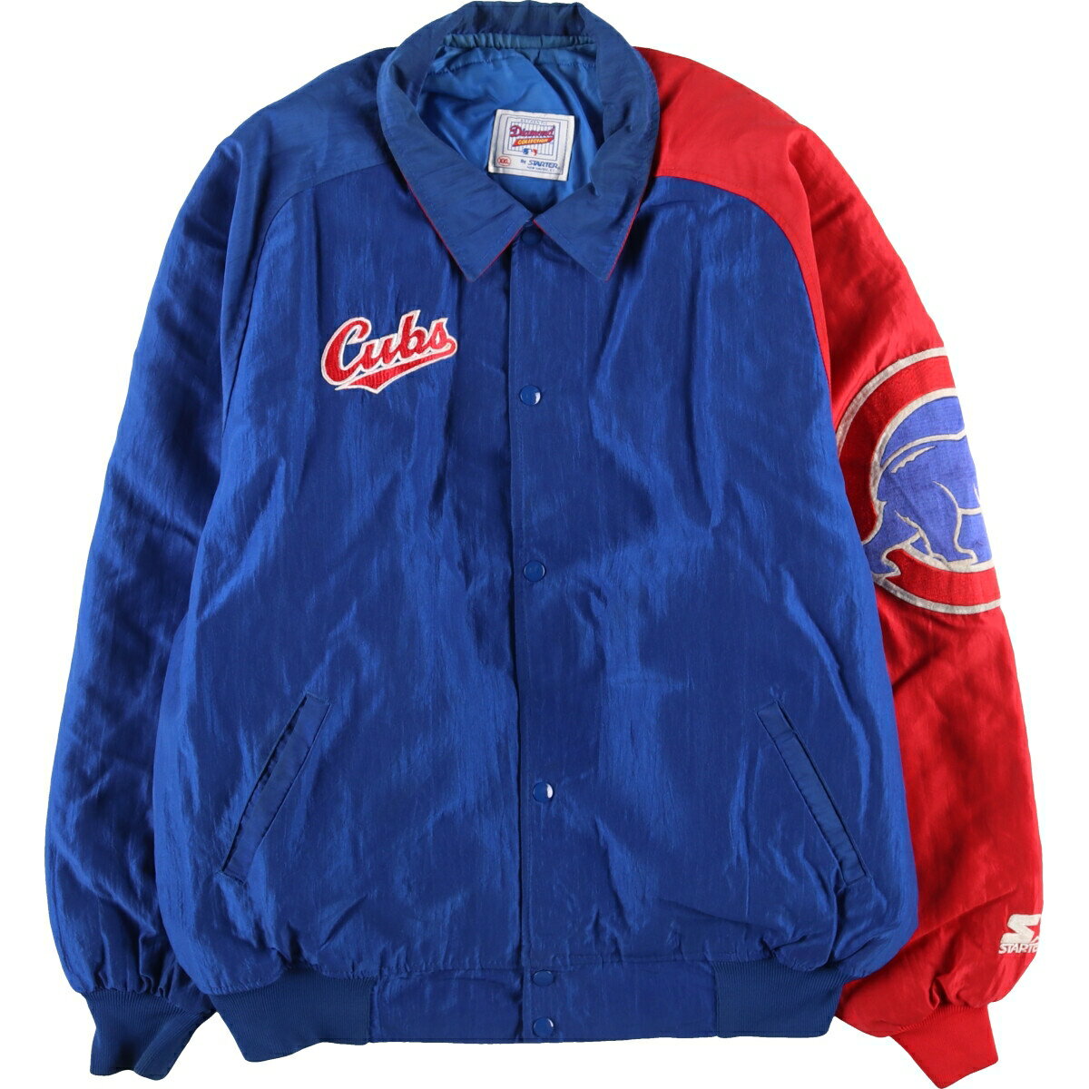 スタジャンデロングシカゴカブス MLB 90s 古着ヴィンテージ スタジャンデロングシカゴカブス MLB 90s 古着ヴィンテージ