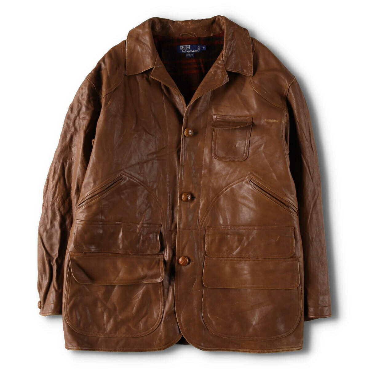 Polo Ralph Lauren やぎ革テーラードジャケット M｜ジャケット・アウター