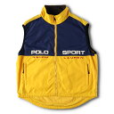 古着 90~00 039 S ラルフローレン Ralph Lauren RLX POLO SPORT ポロスポーツ ナイロンベスト メンズXL /evb004491 【中古】【V2402】 【240213】