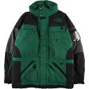 古着 90 039 S ザノースフェイス THE NORTH FACE EXTREME GEAR 中綿マウンテンジャケット シェルジャケット パファージャケット メンズL ヴィンテージ /evb004620 【中古】 【240211】