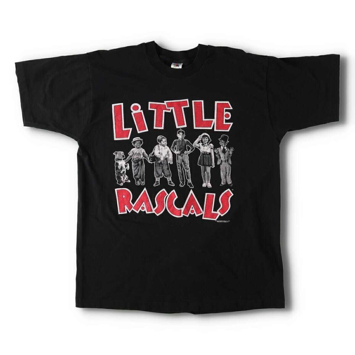古着 90'S フルーツオブザルーム FRUIT OF THE LOOM LITTLE RASCALS ちびっこギャング 映画 ムービーTシャツ USA製 メンズXL ヴィンテージ /evb005594 【中古】 【240517】 【N2407】 【SS2506_10】