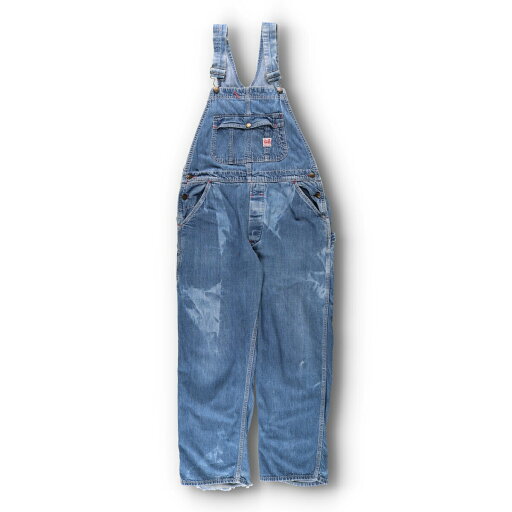古着 50'S FLY’S デニムオーバーオール メンズw34 ヴィンテージ /evb005831 【中古】 【240528】 【N2407】 【SS2506_10】 古着 50'S FLY’S デニムオーバーオール メンズw34 ヴィンテージ /evb005831 【中古】 【240528】 【N2407】 【SS2506_10】