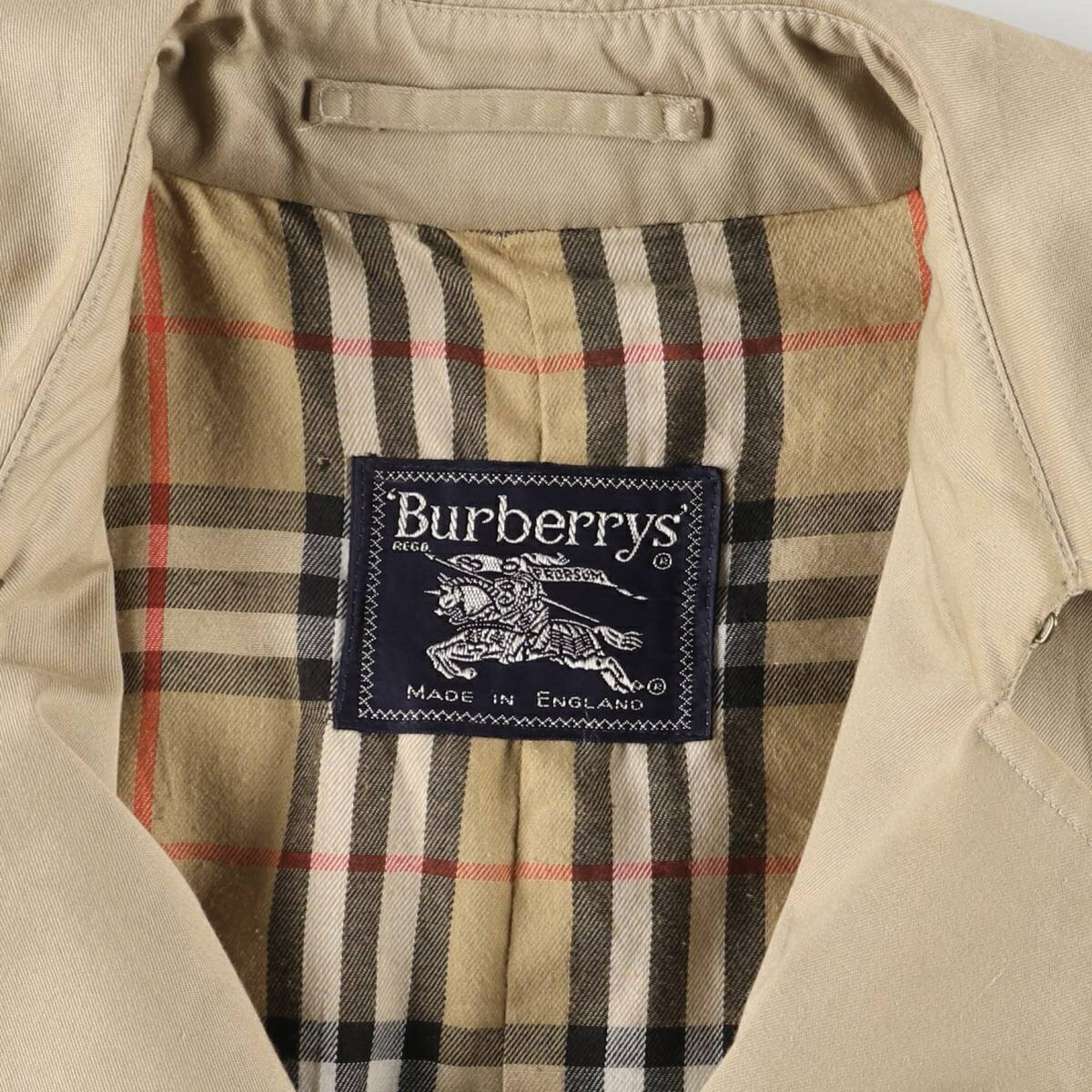 古着 80~90'S バーバリー Burberry's トレンチコート 英国製 レディースL相当 /evb006107 【中古】 【250909】 【V2509】