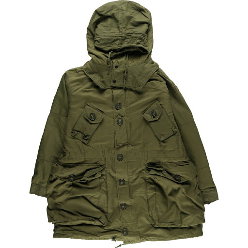 古着 90'S カナダ軍実品 フルセット フィールドパーカー モッズコート X-LARGE REGULAR メンズXL相当 /evb006517 【中古】 【240930】 ss2503_30