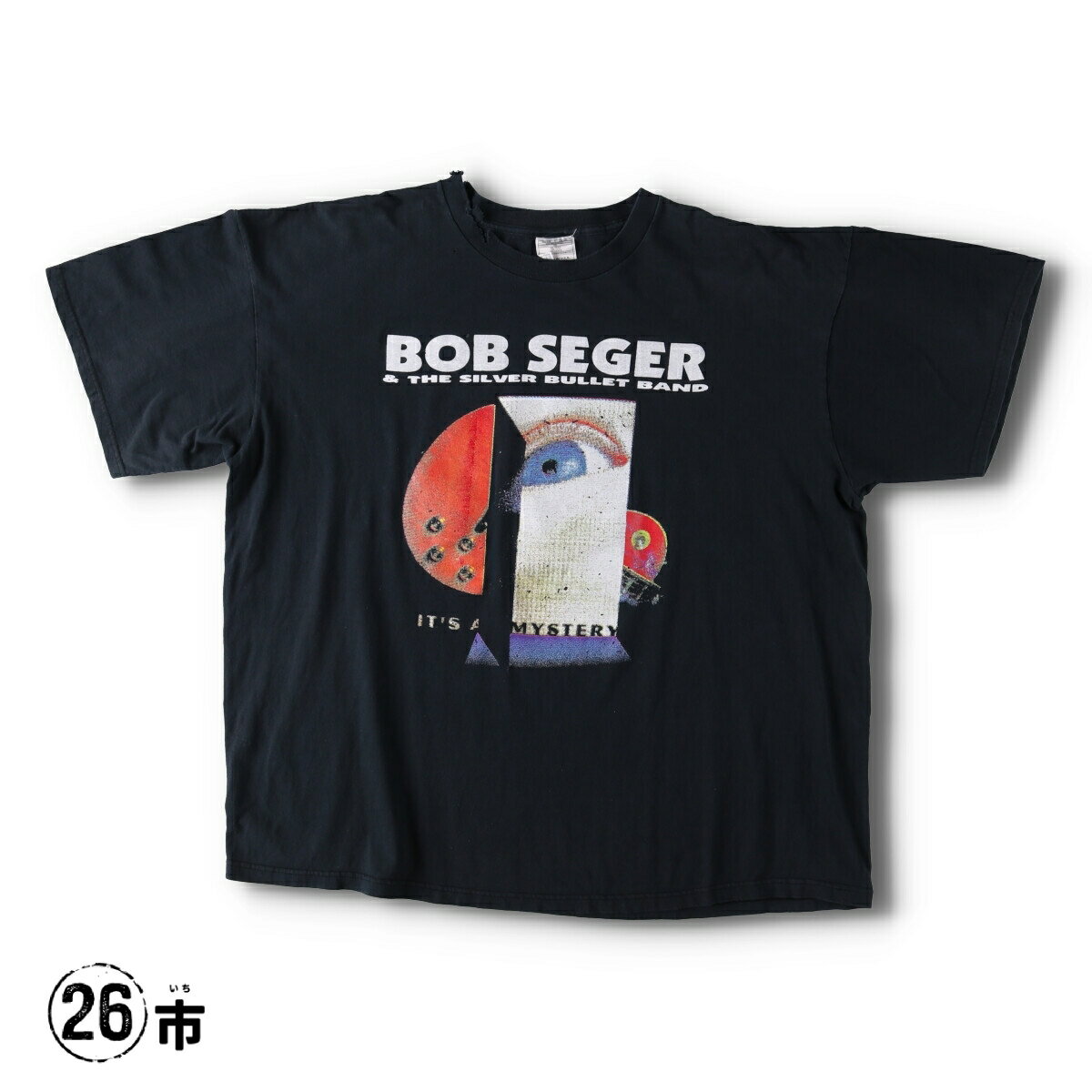 古着 90'S BOB SEGER ボブシーガー アルバム ITS A MYSTERY バンドTシャツ バンT USA製 メンズXXL相当 ヴィンテージ /evb006740 【中古】 【250411】 【V2504】