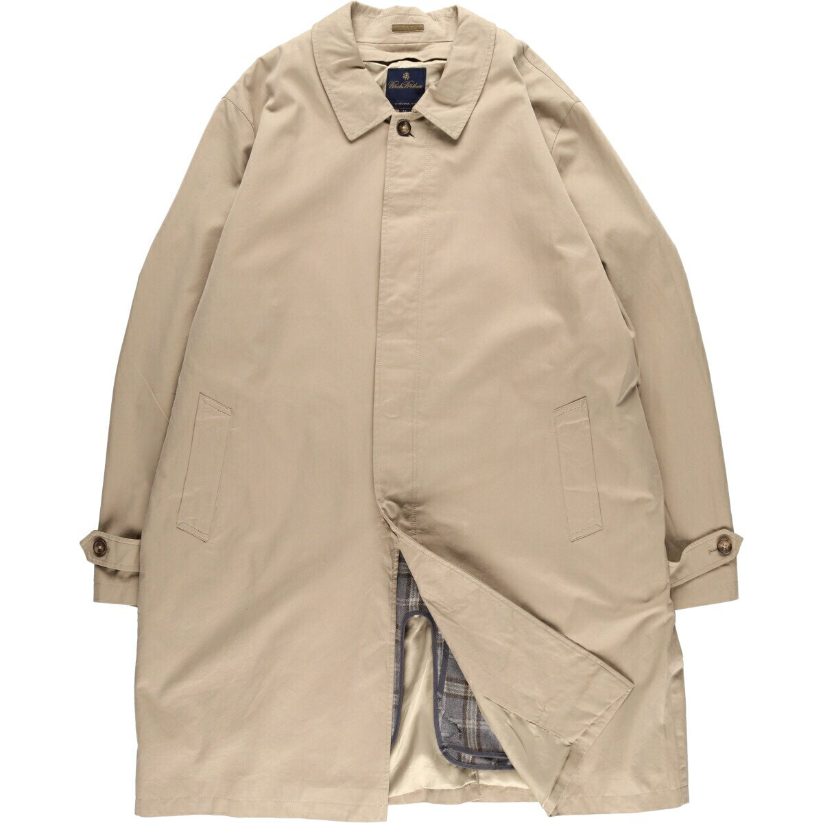 新品同様✨ ブルックスブラザーズ ステンカラーコート ネイビー  