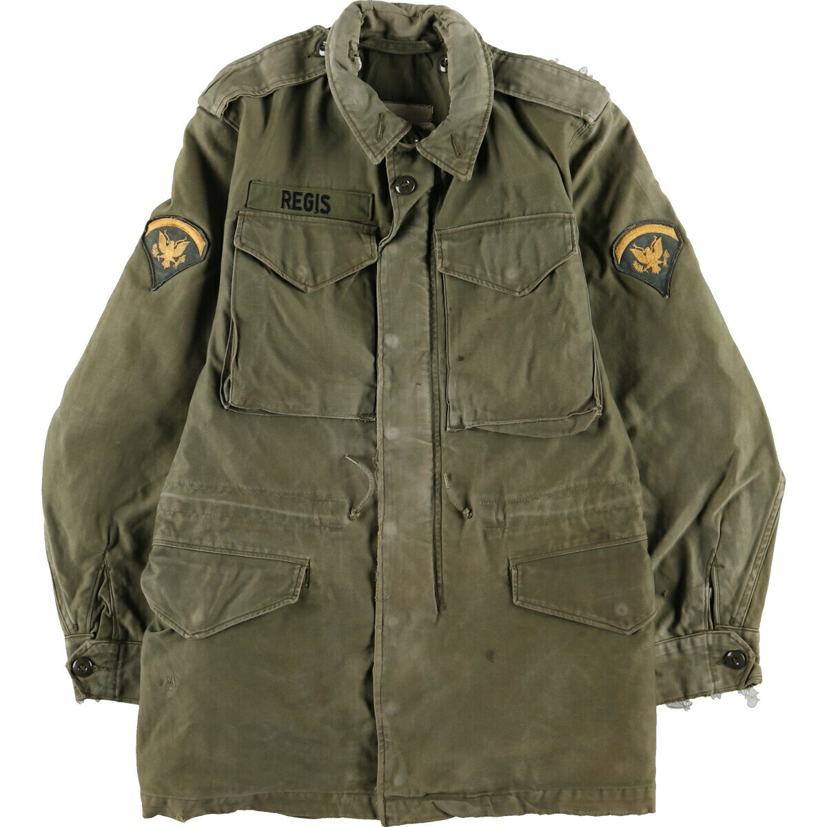 古着 60'S 米軍実品 M-51 ミリタリー フィールドジャケット USA製 REGULAR SMALL メンズS相当 ヴィンテージ /evb007123 【中古】 【241002】 【SS2509_10】