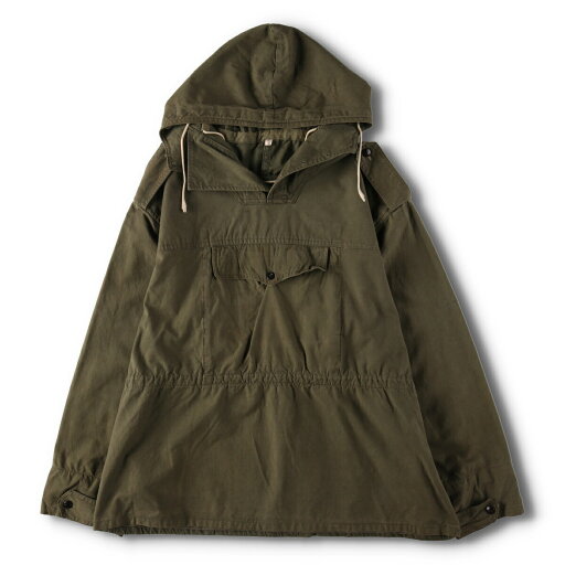 古着 50~60'S ブルガリア軍実品 アノラックパーカー ミリタリー スモックパーカー 56 メンズXL相当 ヴィンテージ /evb007158 【中古】 【241013】 【V2410】 ss2503_30